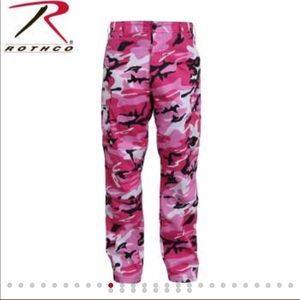 Pink Rothco Camo Pants Size Small